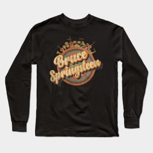 Tour Music Designs Vintage Retro - The Boss Long Sleeve T-Shirt